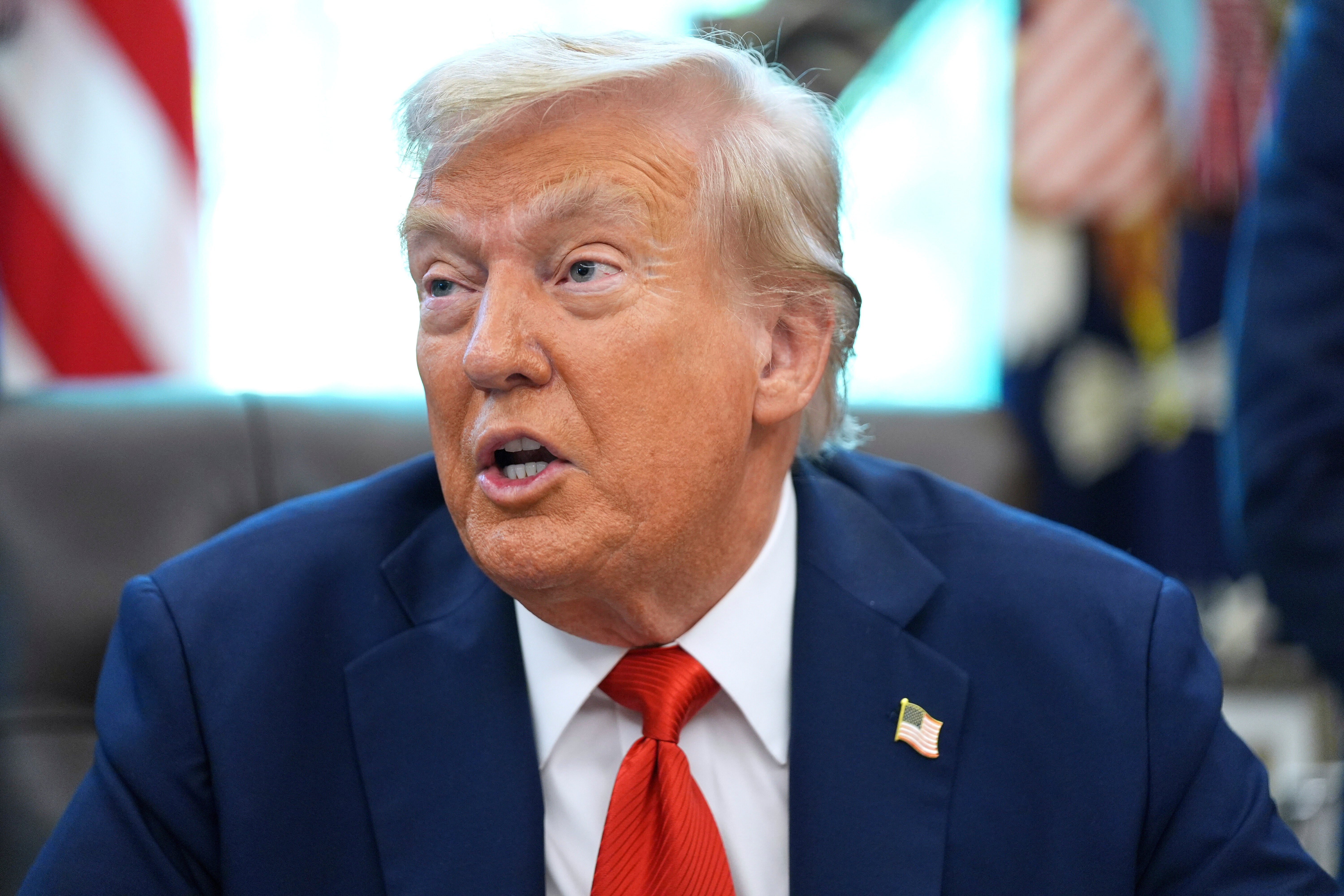 President Donald Trump asserted that Beverly Hills residents leave their cars unlocked to prevent property damage during car thefts