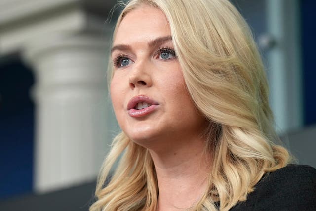 <p>White House Press Secretary Karoline Leavitt</p>