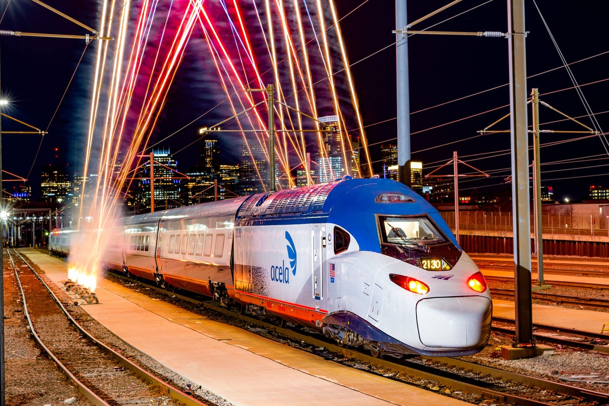 Amtrak launches new 160mph Acela trains — but they take just as long as the old ones
