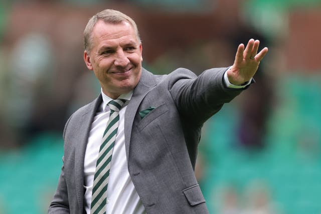 Brendan Rodgers’ Celtic have bolstered their attacking options (Steve Welsh/PA)