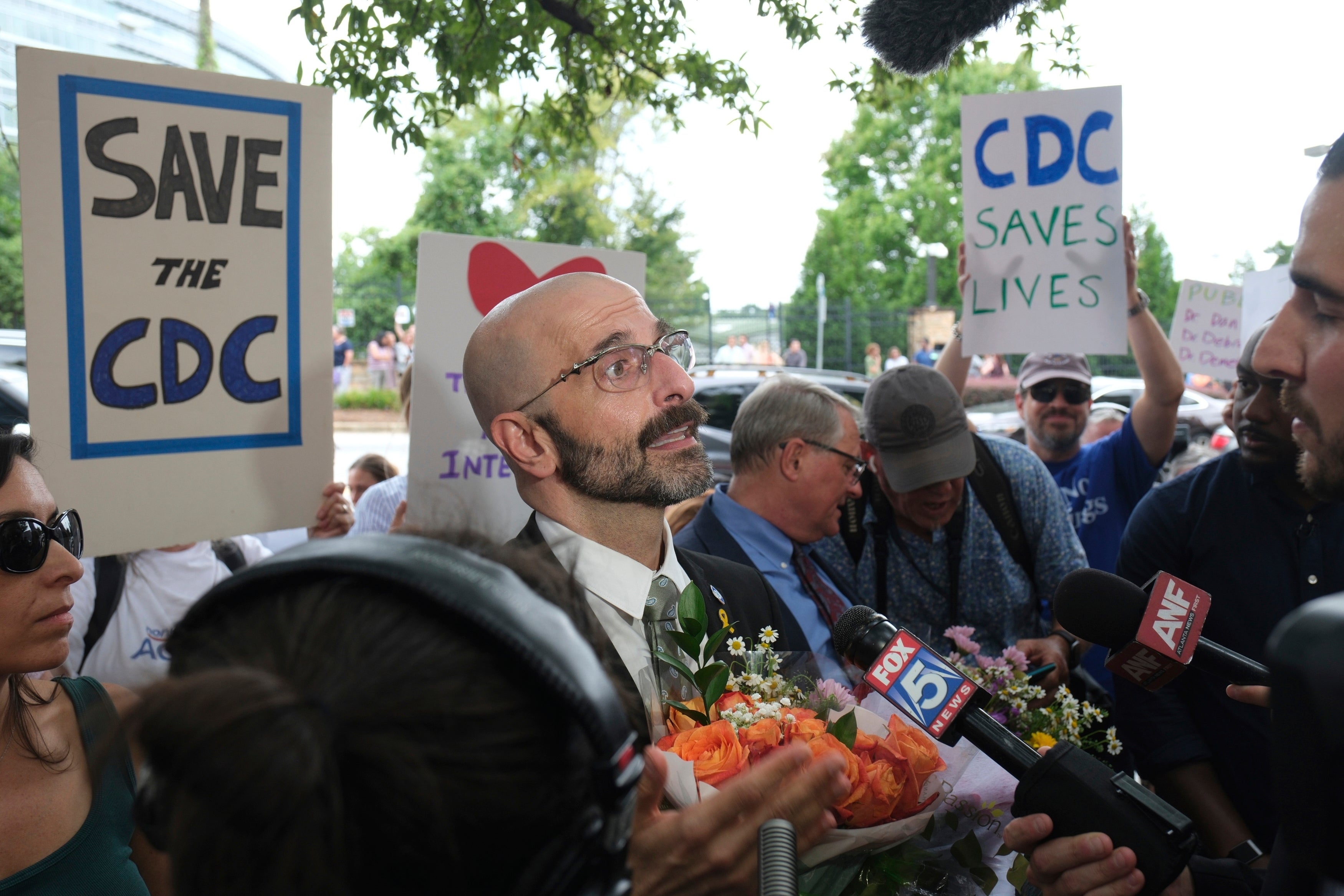 Demetre Daskalakis said he feared the Trump administration could target the hepatitis B vaccine