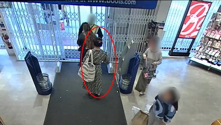 <p>Beauty and the thief: Mother-of-three pockets £300k of cosmetics and perfumes from Boots.</p>