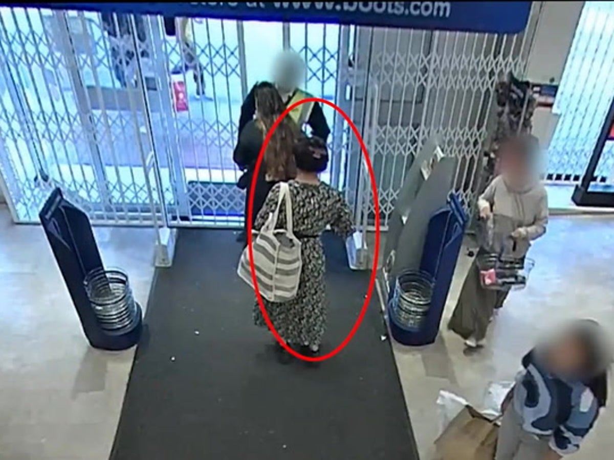 CCTV: Mother-of-three shoplifts £300k of cosmetics from UK store