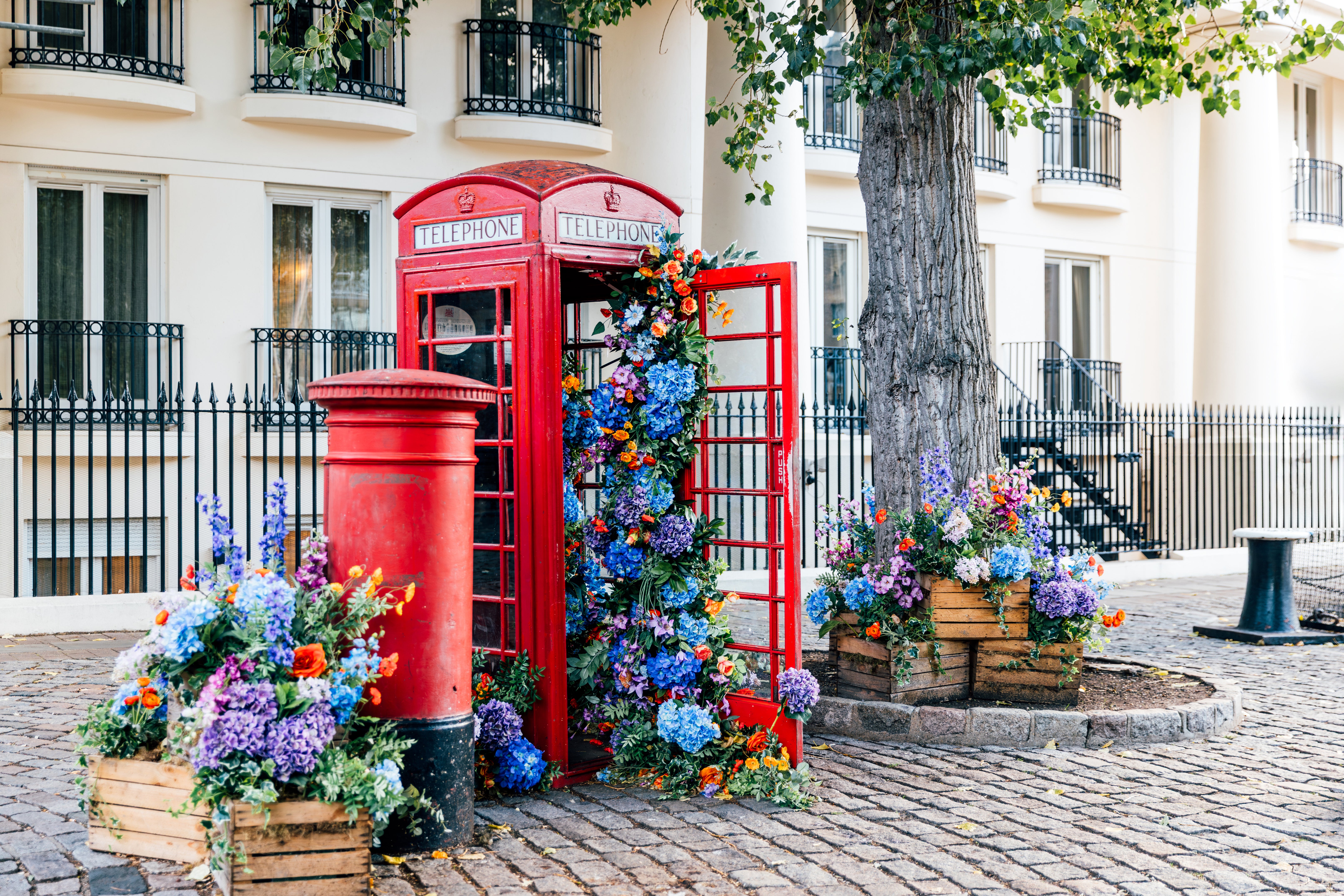 The traditional red phone box is now enjoying Instagram fame with influencers