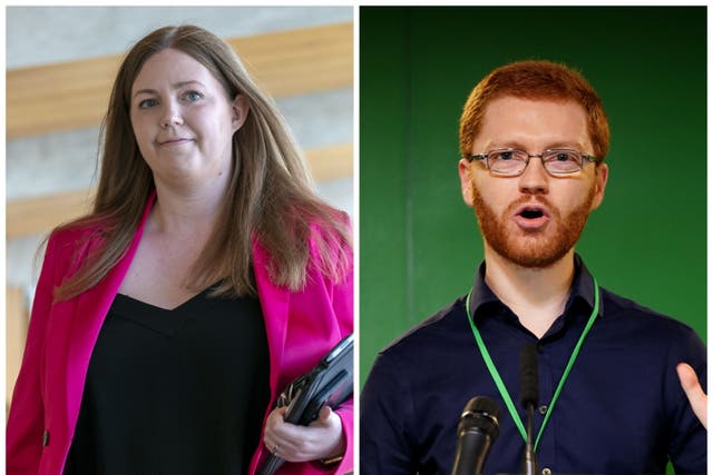 Green MSP Gillian Mackay said there had been a ‘generational shift’ in the Scottish Greens as she was voted in as co-leader, together with Ross Greer