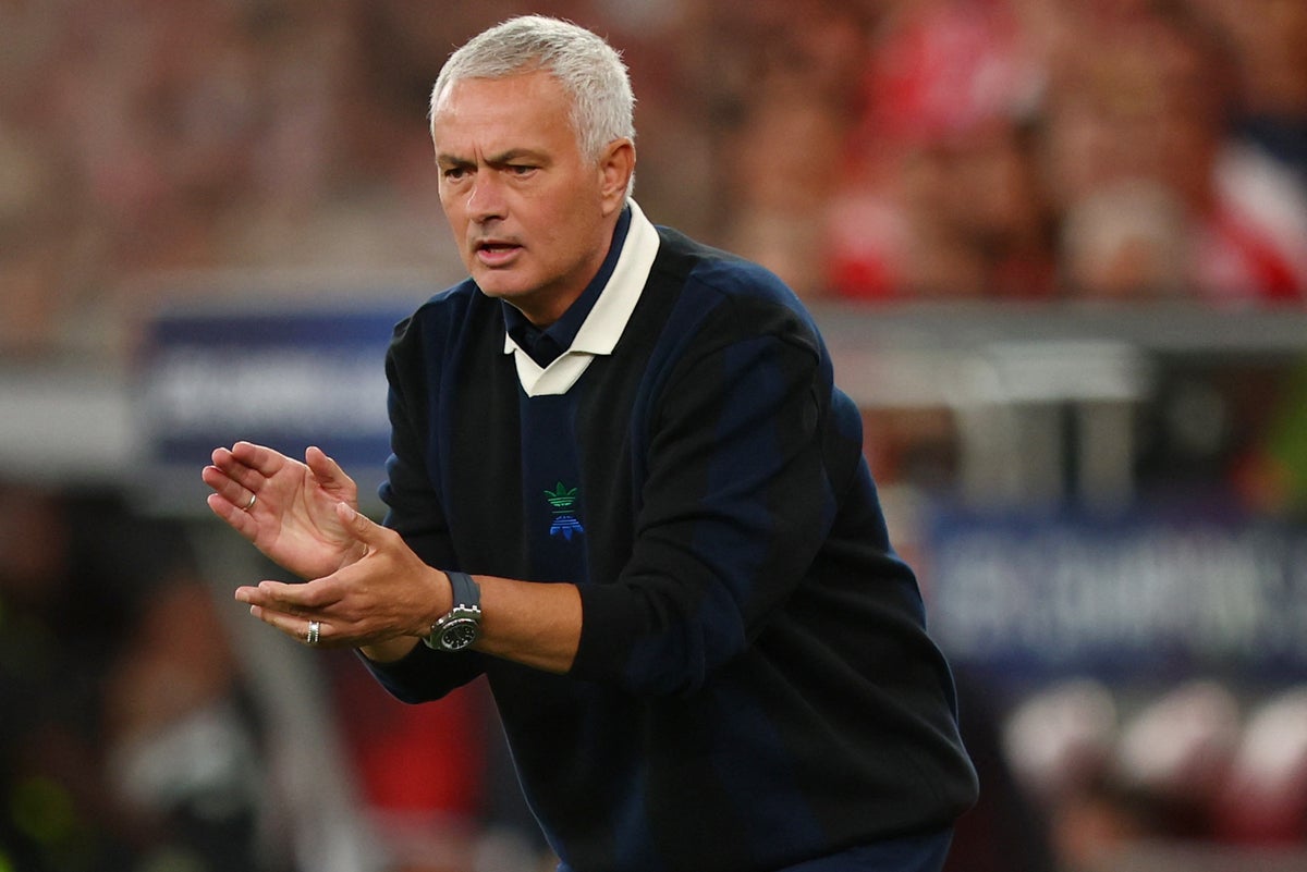 Jose Mourinho sacked just six games into season