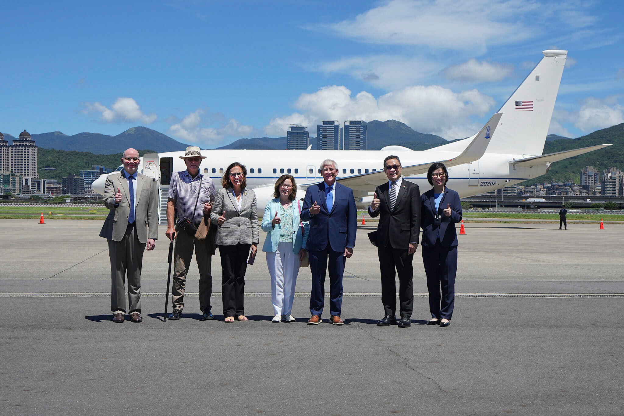 Taiwan US China Senators Visit