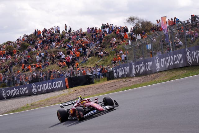 Lewis Hamilton and Ferrari struggled during first practice (Bradley Collyer/PA)
