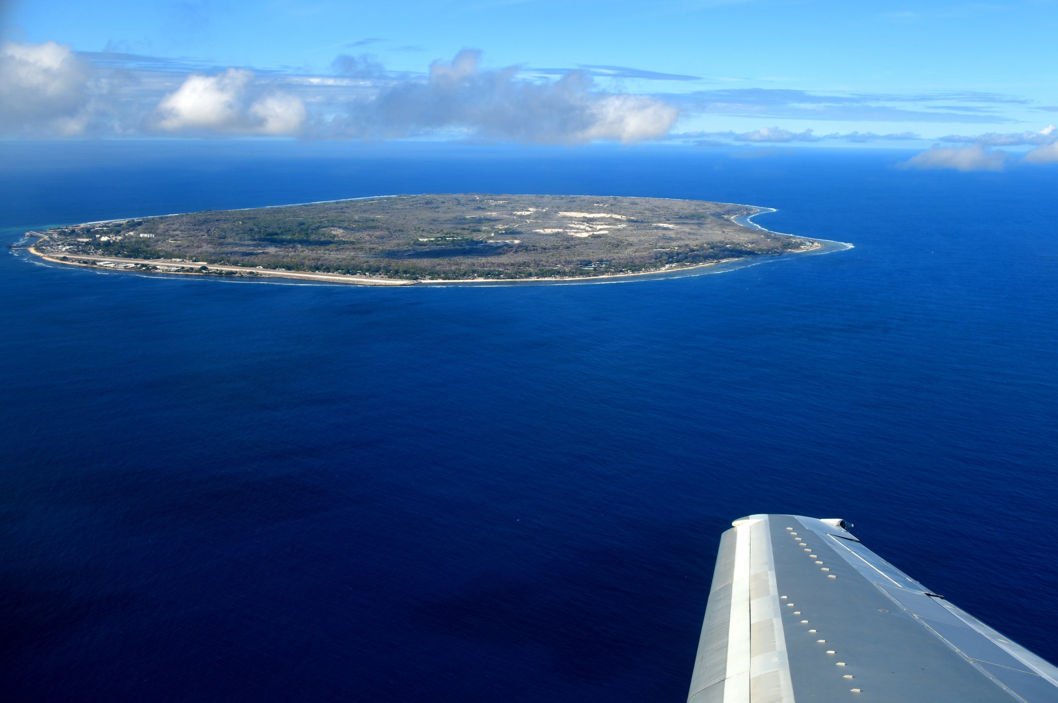Arjun said there wasn't much to do on Nauru island, which at eight square miles, is the third smallest country in the world