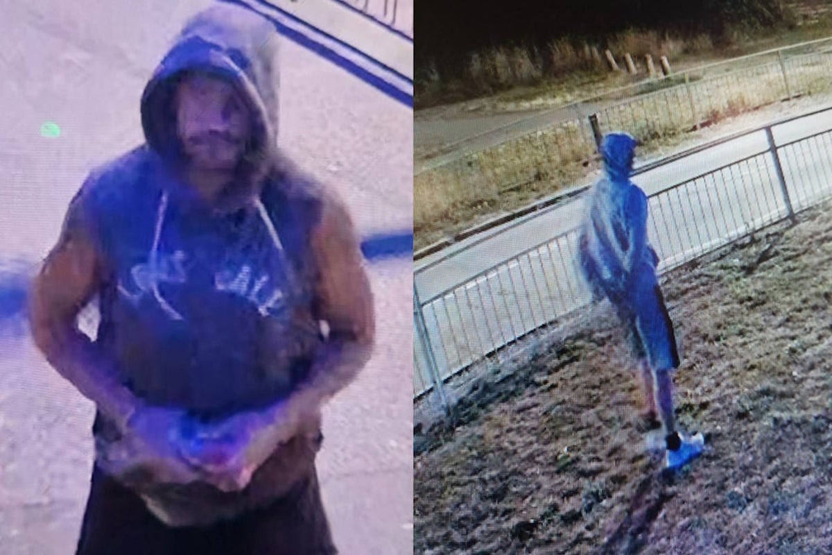 Police looking for pair who painted England flags on Islamic centre
