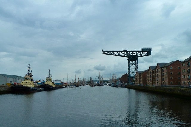James Watt Dock, Greenock, could become home to the UK’s longest urban zipline