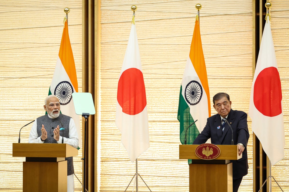 India's Modi and Japan's Ishiba agree to expand ties. Here's what they said