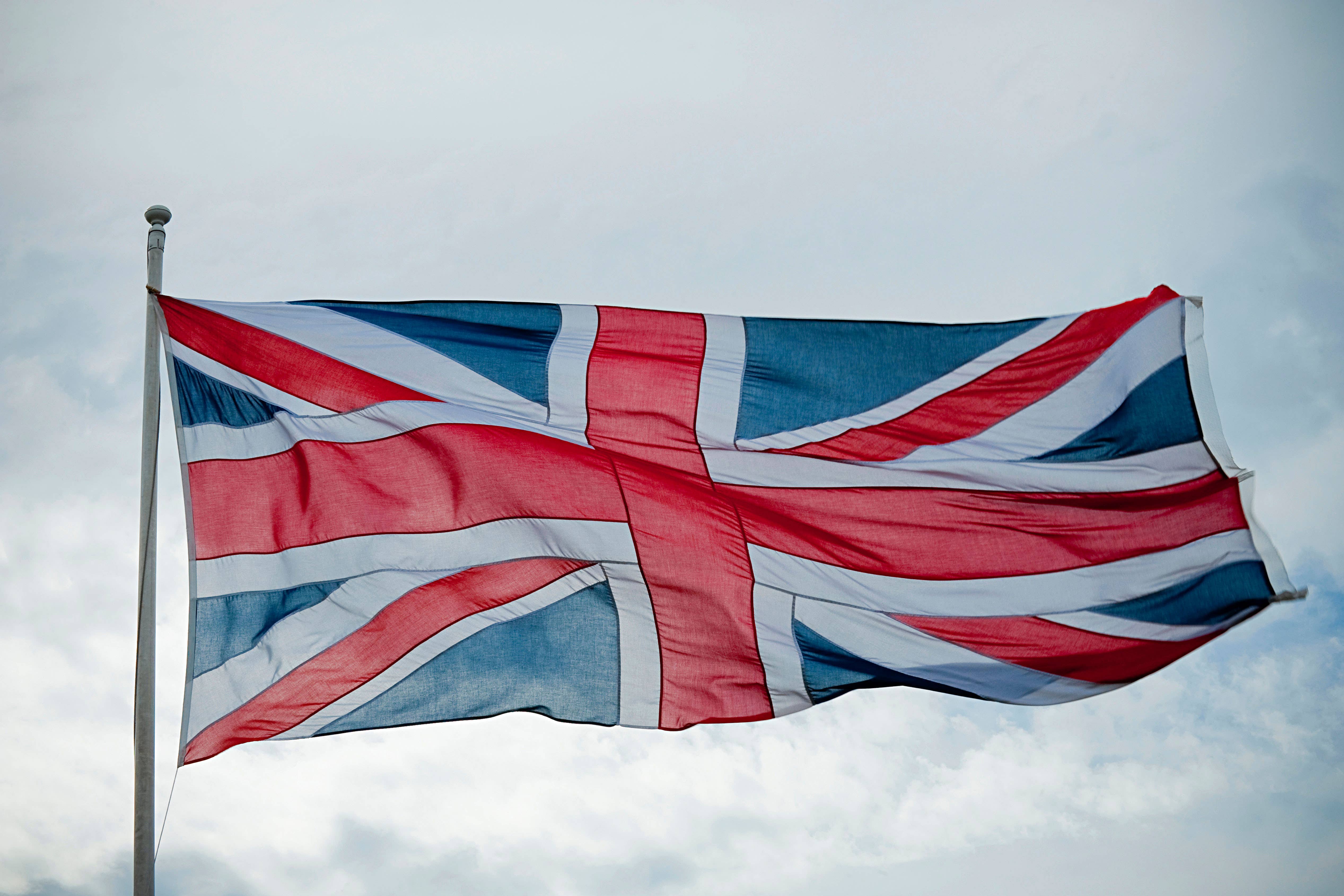 The widespread flying of flags follows an online movement called Operation Raise the Colours (Alamy/PA)