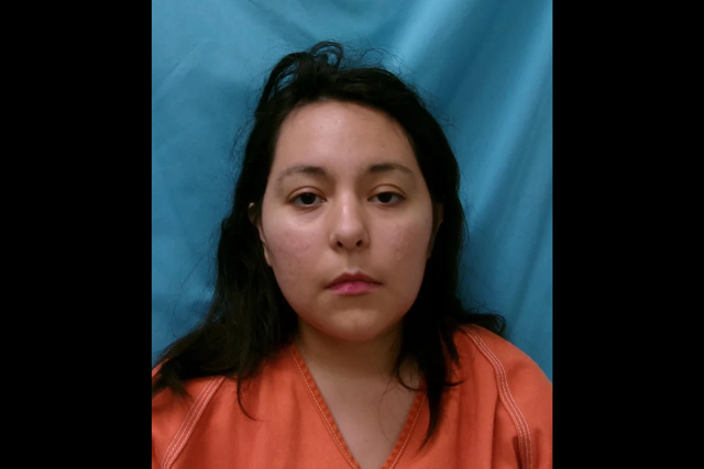 <p>Vanessa Esquivel, 27, of Dallas, allegedly left her child in her hot car for two hours while she was at work</p>