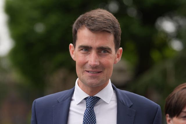 Deputy leader of Fianna Fail Jack Chambers (Brian lawless/PA)