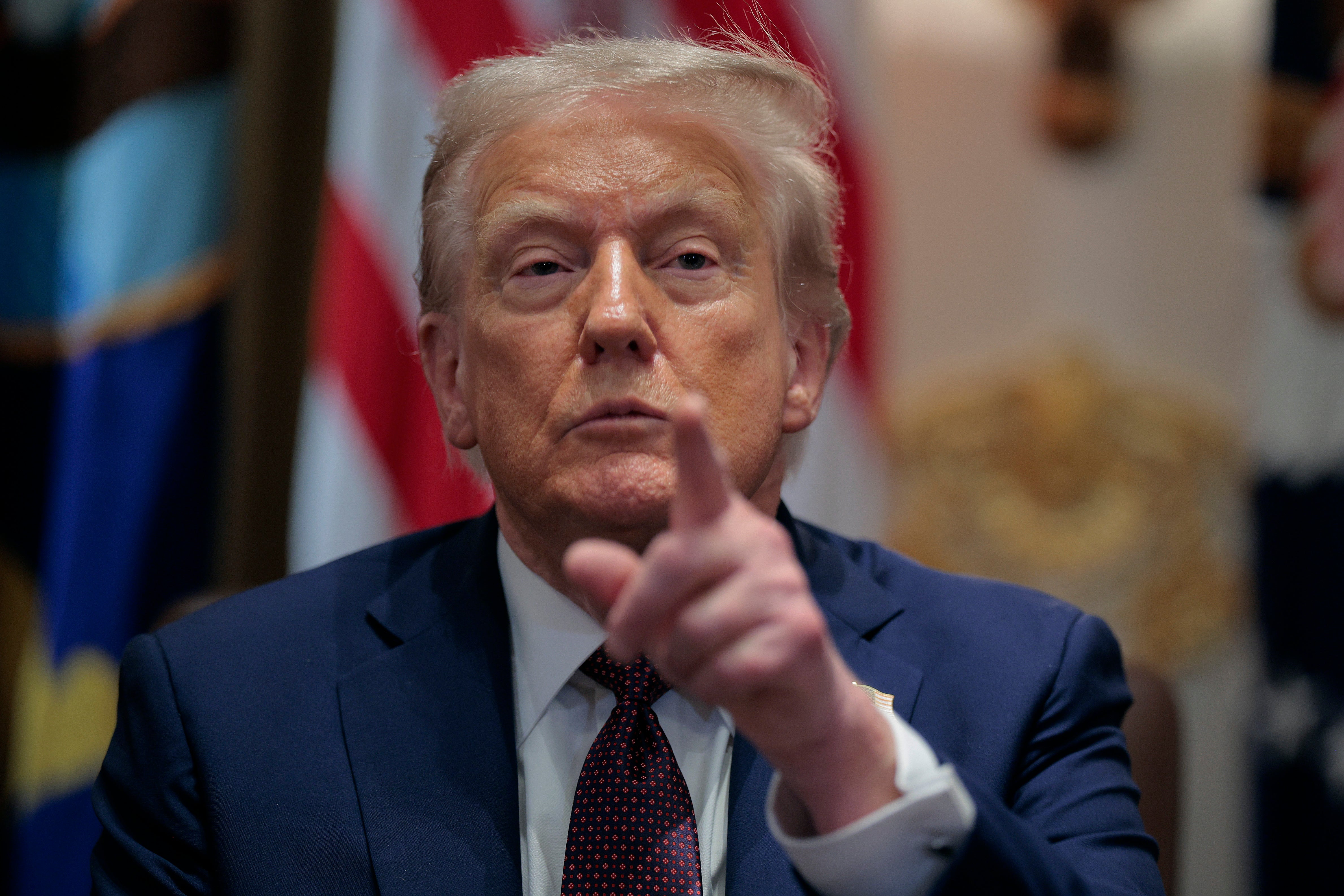 Trump revoked an order signed in January by then-president Joe Biden to extend Harris’s security detail until January 2026