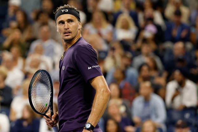 <p>Alexander Zverev won in straight-sets to reach the US Open third round</p>