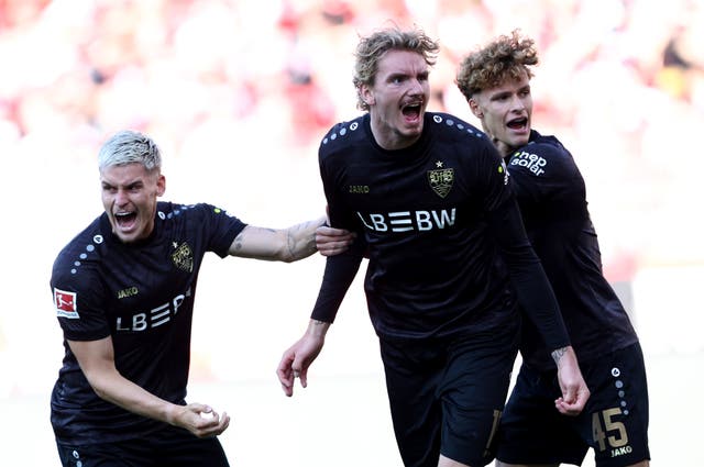 <p>Nick Woltemade on the pitch earlier this month</p>