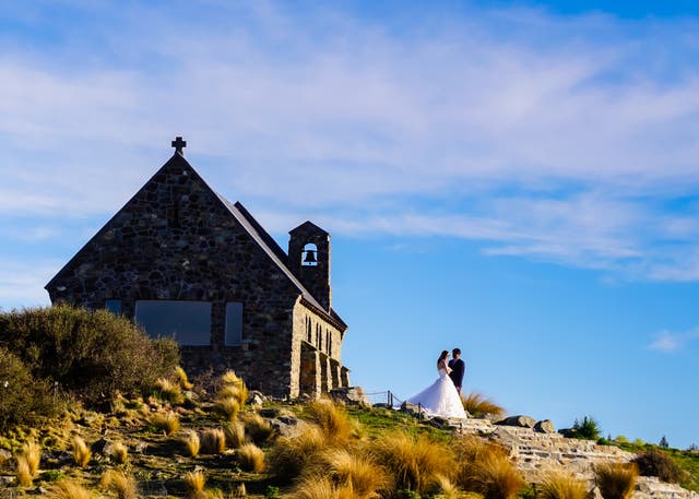 <p>The Pacific country’s vineyards, tree churches and private lakes are the ‘perfect’ setting for the pair to exchange rings, said Tourism New Zealand </p>