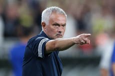 Fenerbahce sack Jose Mourinho after failure to qualify for Champions League