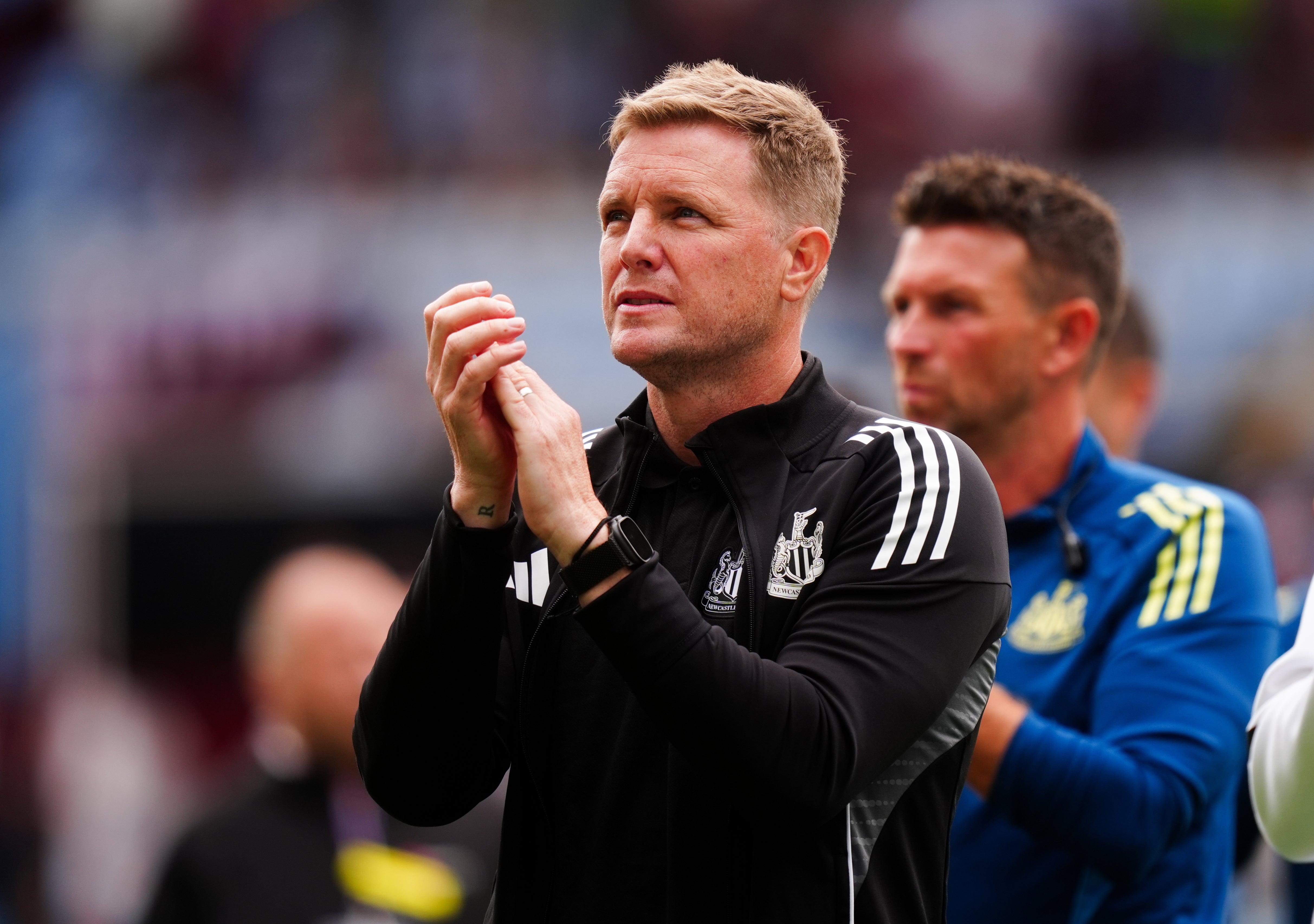 Newcastle manager Eddie Howe (pictured) is excited by the arrival of Nick Woltemade (David Davies/PA)
