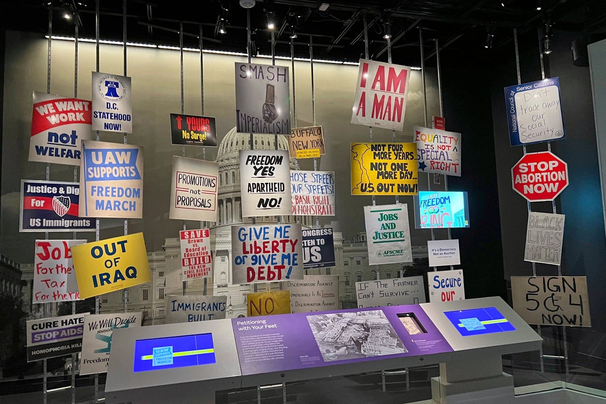 A walk through a Smithsonian museum reveals American genius and cruelty as Trump presses for change