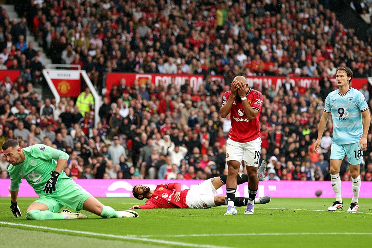 Man United vs Burnley live: Hosts earn deserved breakthrough with Cullen own goal in Premier League clash