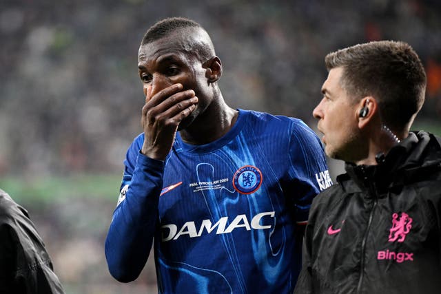 Nicolas Jackson’s move to Bayern Munich is off (Rafal Oleksiewicz/PA)