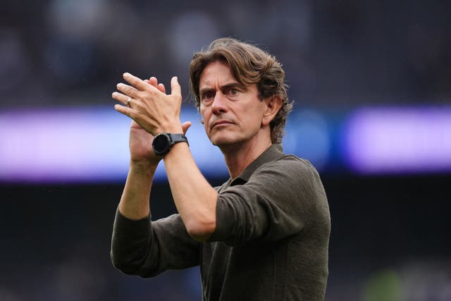 Tottenham Hotspur manager Thomas Frank (John Walton/PA)