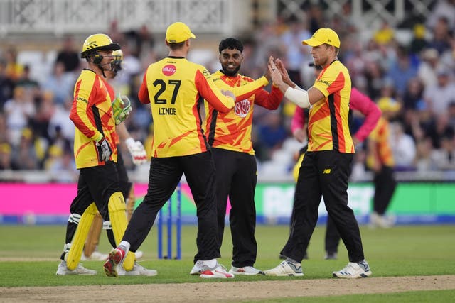 Trent Rockets are in the Hundred final (Nick Potts/PA)
