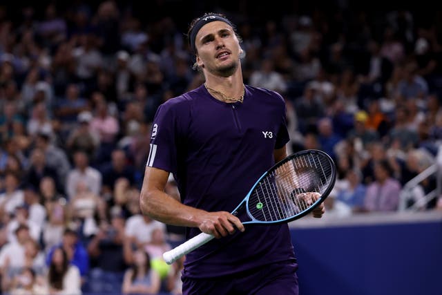 <p>Alexander Zverev is out of the US Open</p>