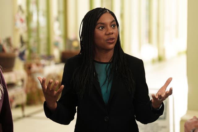 Conservative Party leader Kemi Badenoch (Jonathan Brady/PA)