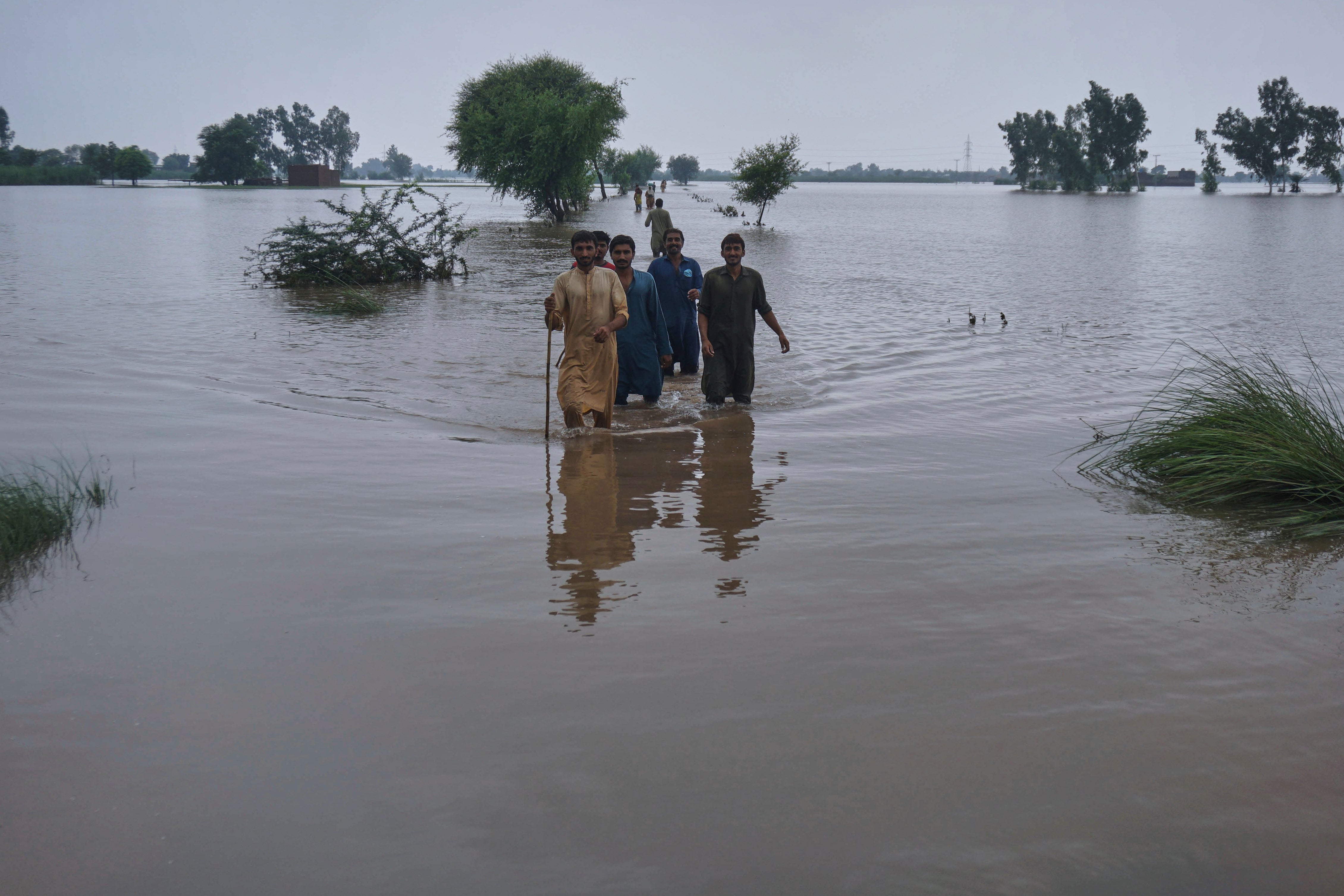 APTOPIX Pakistan Extrme Weather Floods