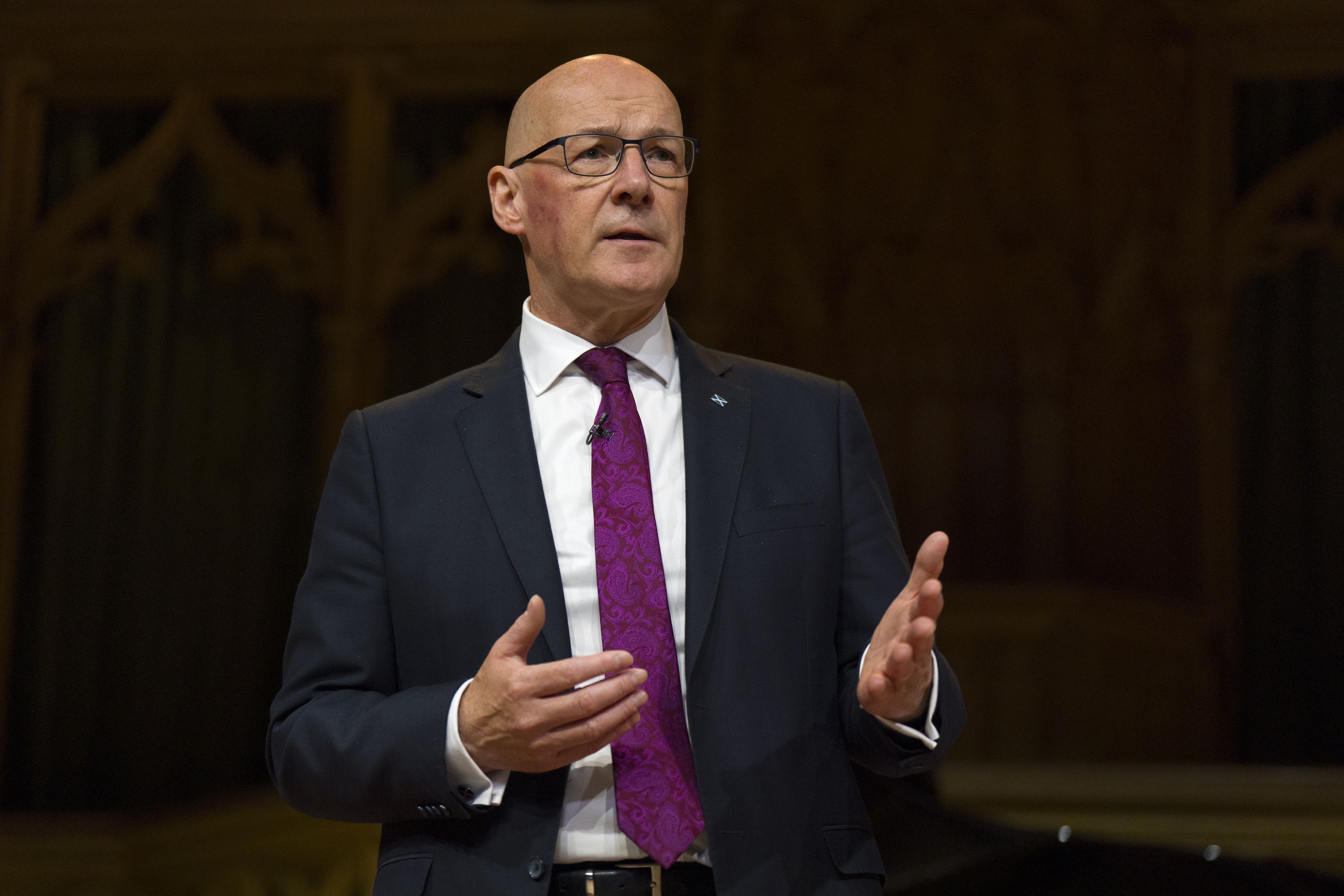 John Swinney insisted the move was affordable (Jane Barlow/PA)