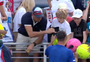 US Open tennis fan goes viral for snatching player’s cap from child