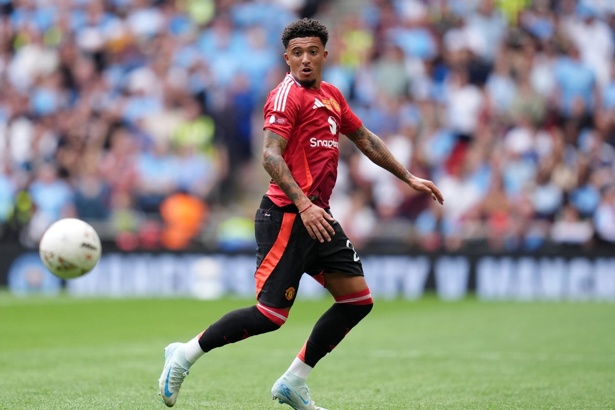 Manchester United release £73m signing Jadon Sancho
