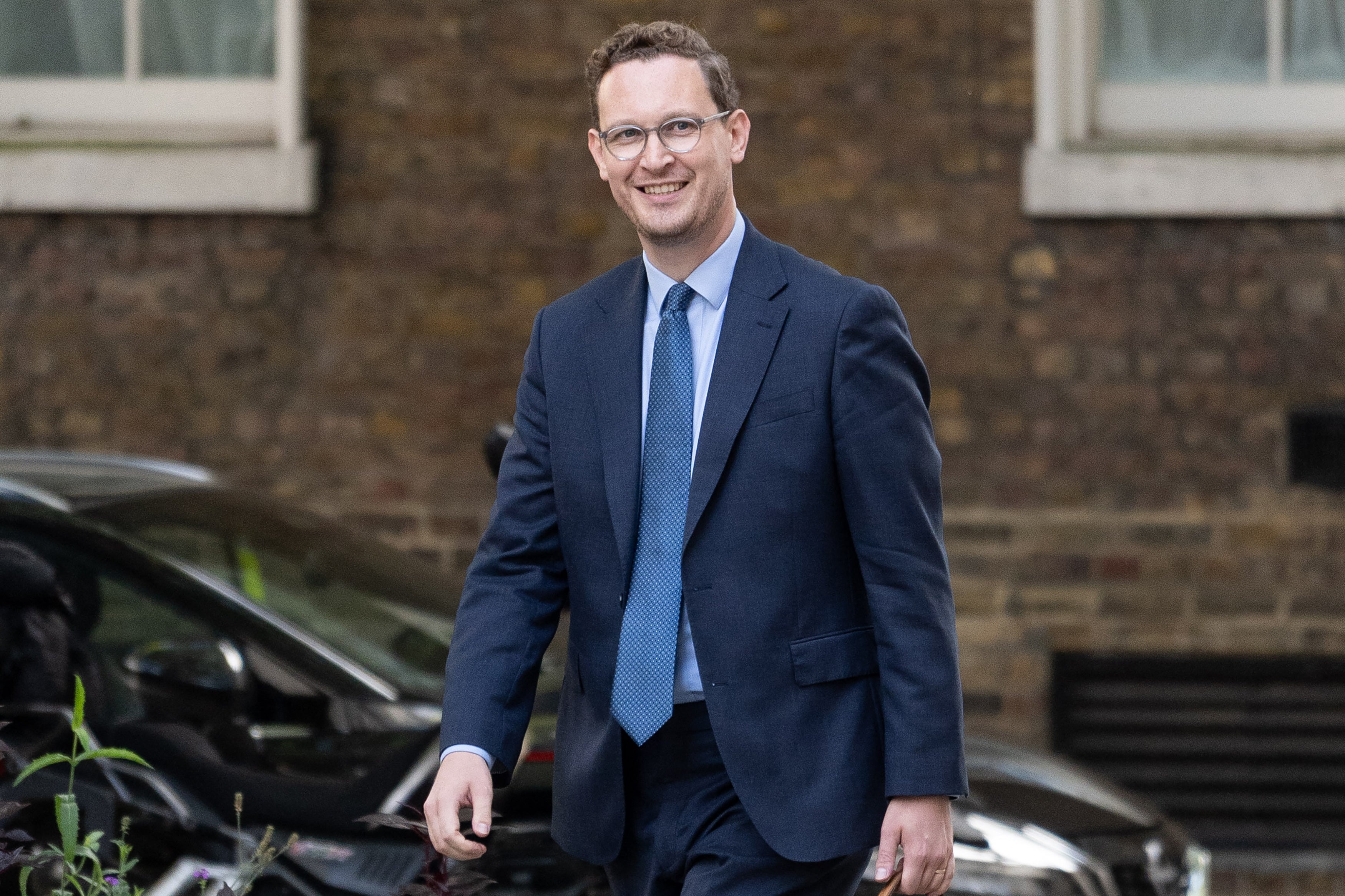 Prime Minister's new chief secretary Darren Jones, Downing Street in London