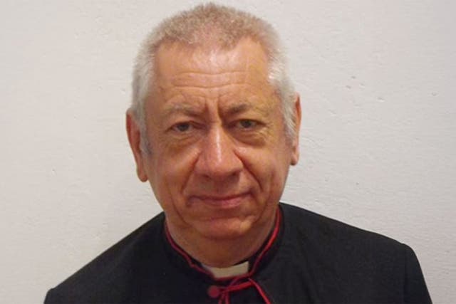 <p>Former vicar Geoffrey Baulcomb</p>