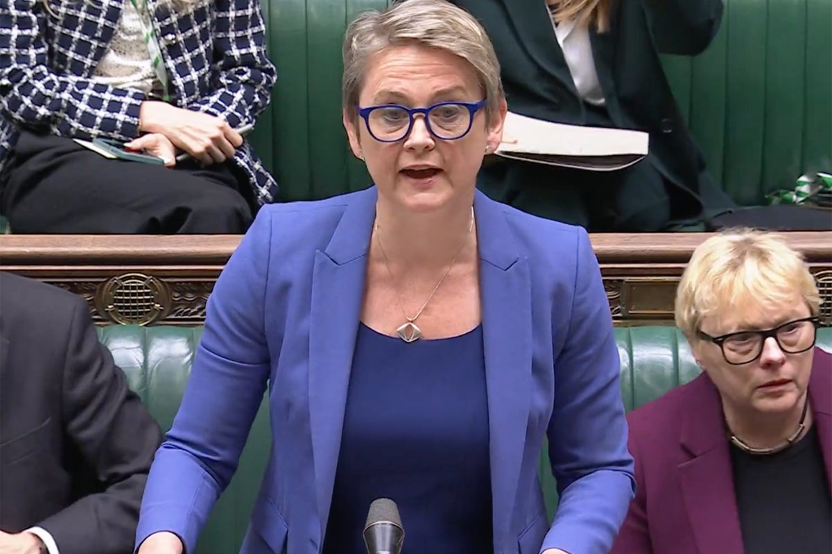 Yvette Cooper to suspend new refugee family reunion applications as she unveils asylum crackdown – live