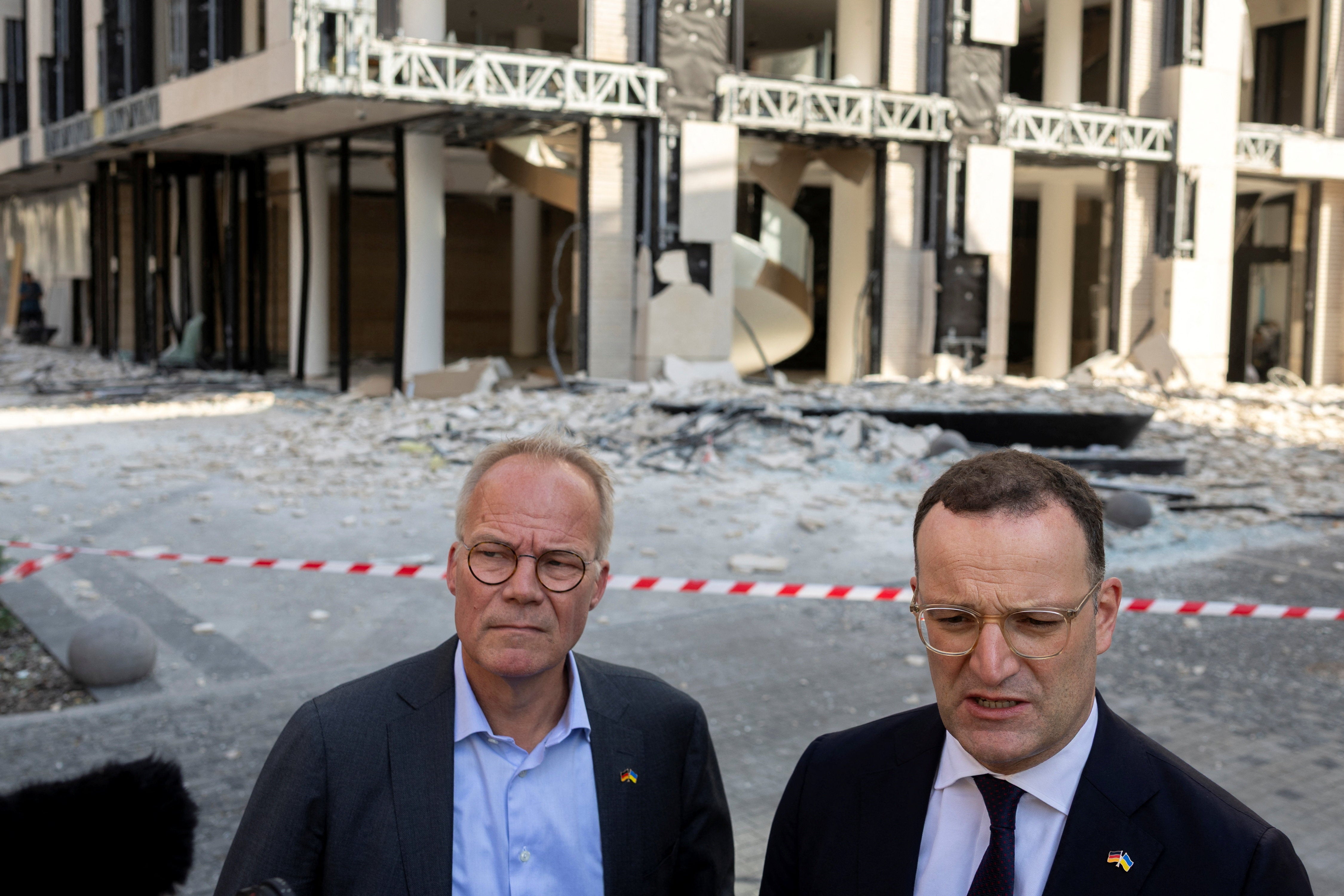 Russian missile strikes damaged the buildings of the British Council and Delegation of the European Union to Ukraine