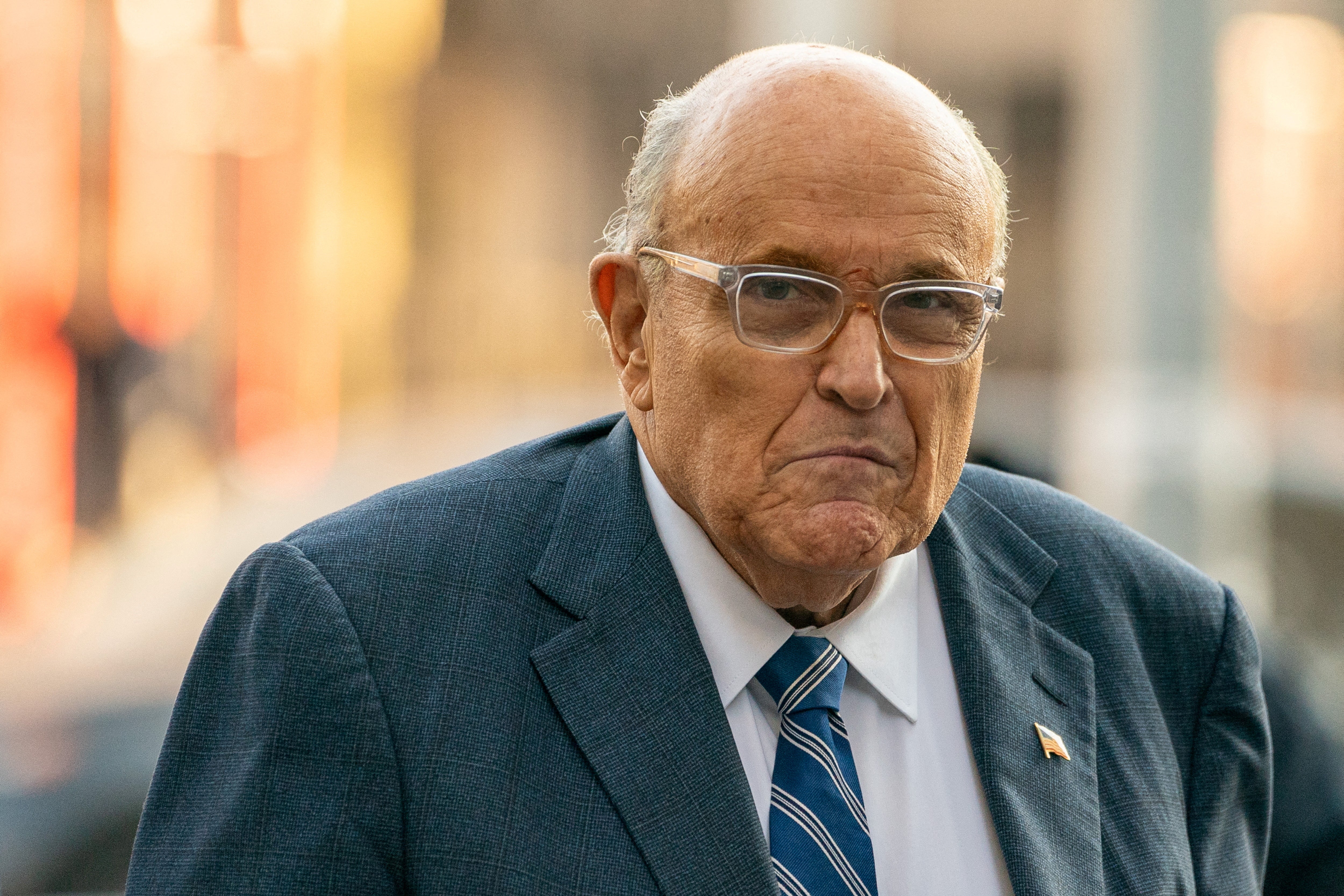 Former New York City Mayor Rudy Giuliani will remain in the hospital until he’s expected to be discharged later this week as he recovers from a car crash in New Hampshire, his spokesperson said
