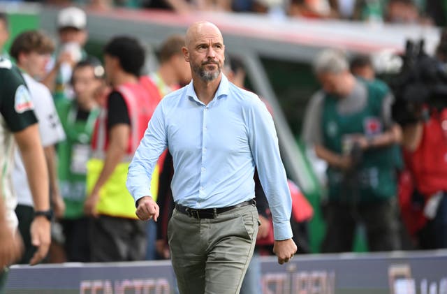 <p>Erik ten Hag has been left perplexed by Bayer Leverkusen’s hasty decision</p>