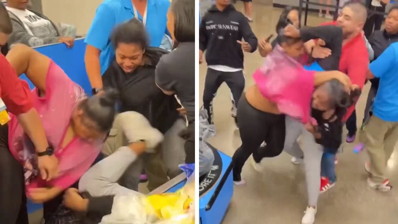 <p>Indiana Walmart brawl</p>