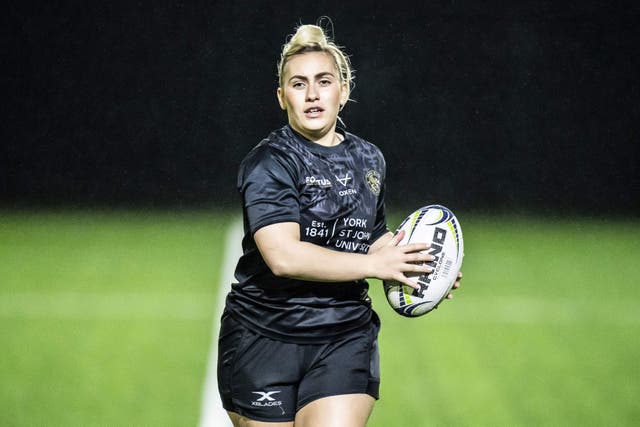 Sinead Peach has shown “genuine remorse” for her alleged X-rated rant at a referee (PA)