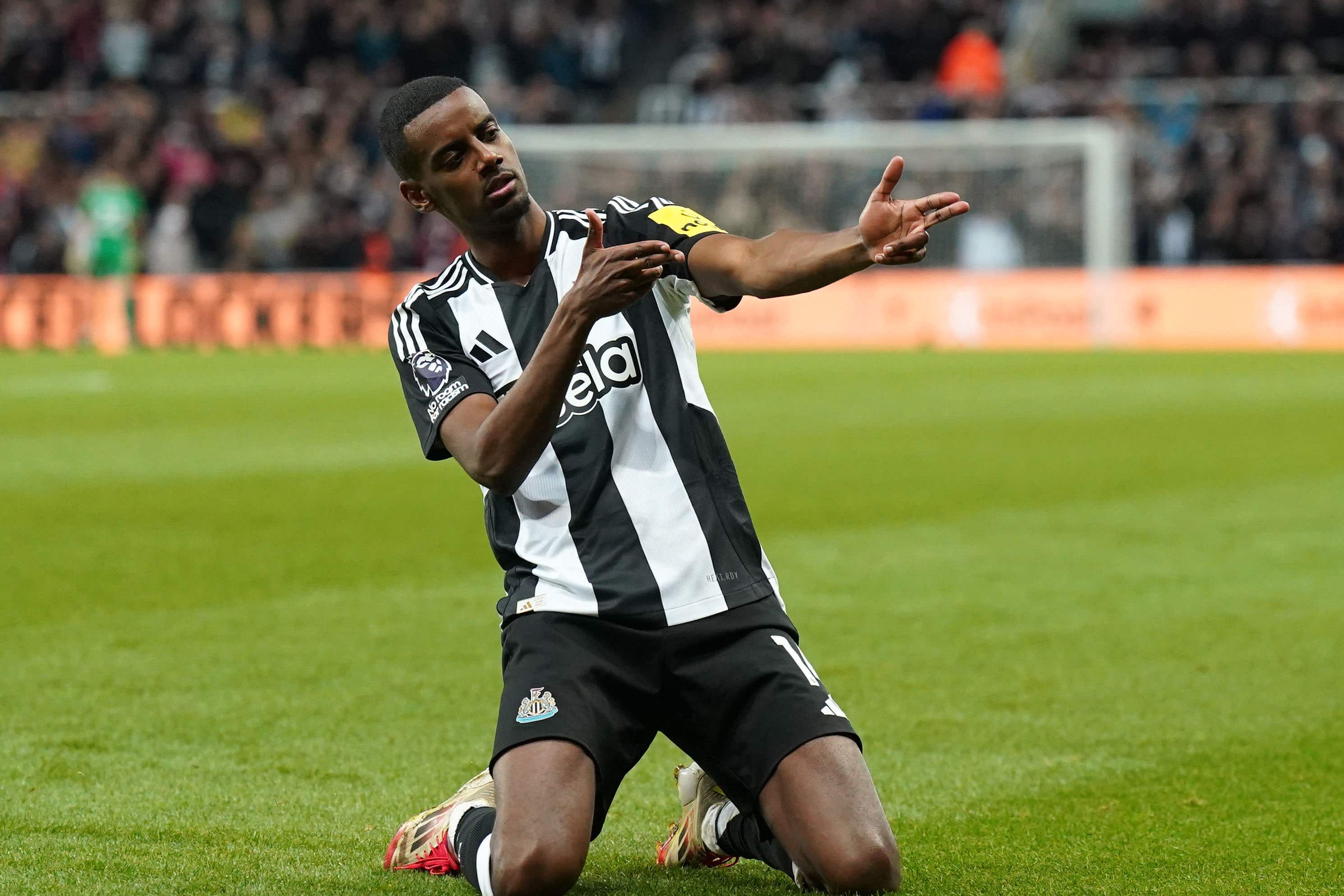 Alexander Isak has completed his British record move to Liverpool