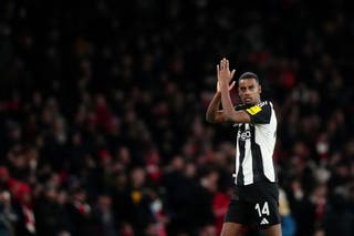 Isak was accused of engineering his move away from St James’ Park (Owen Humphreys/PA)