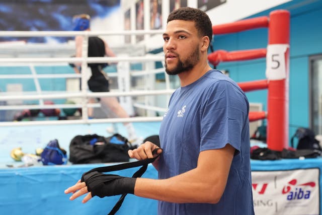 <p>Super-heavyweight Damar Thomas headlines the GB squad for the upcoming World Amateur Boxing Championships</p>