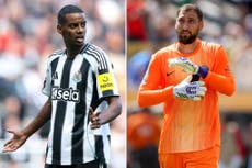 Transfer news live: Isak in Liverpool for deadline day medical, Donnarumma deal agreed, Man Utd eye shock move