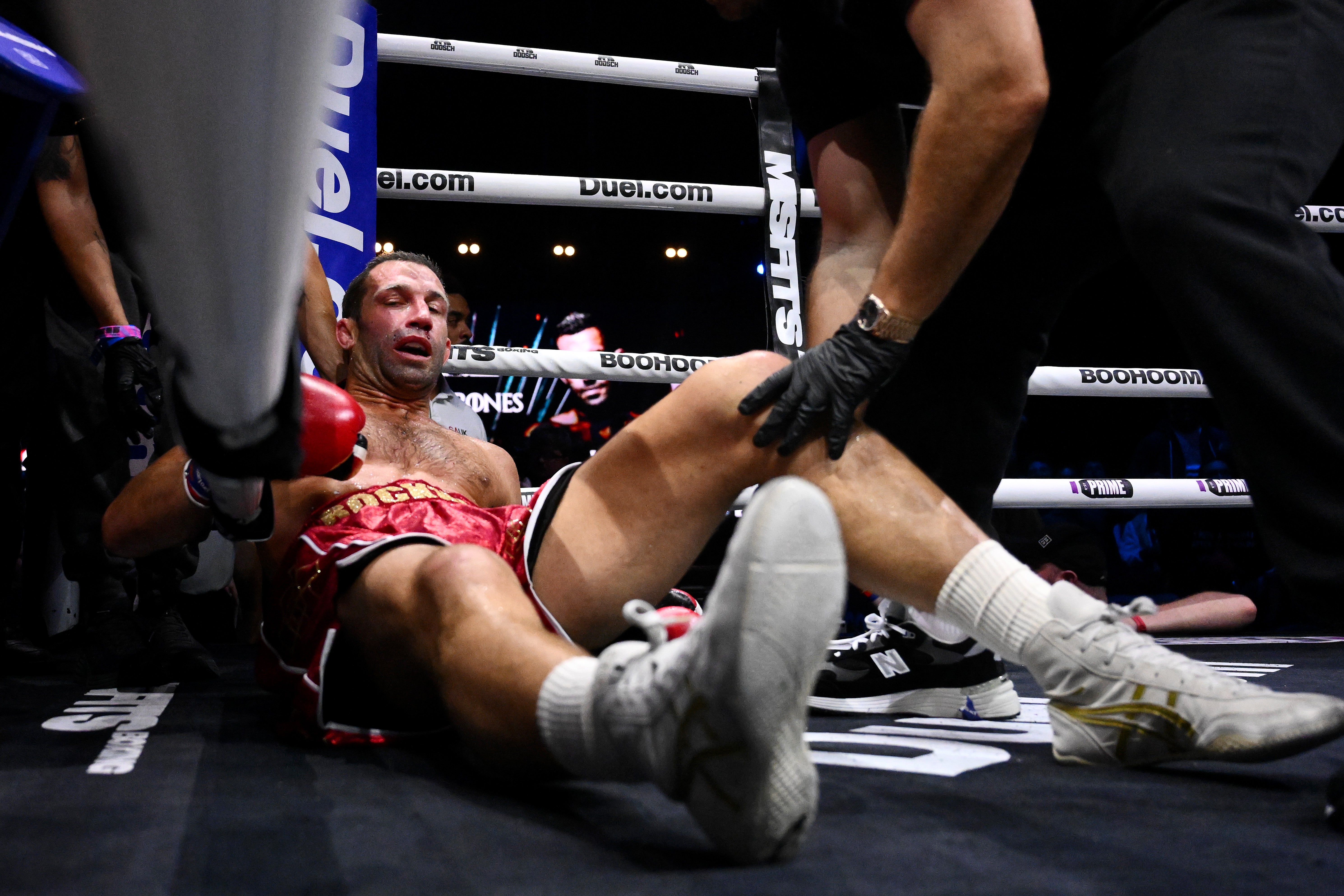 Rockhold, 40, was finished by Till, 32, in the third round in Manchester