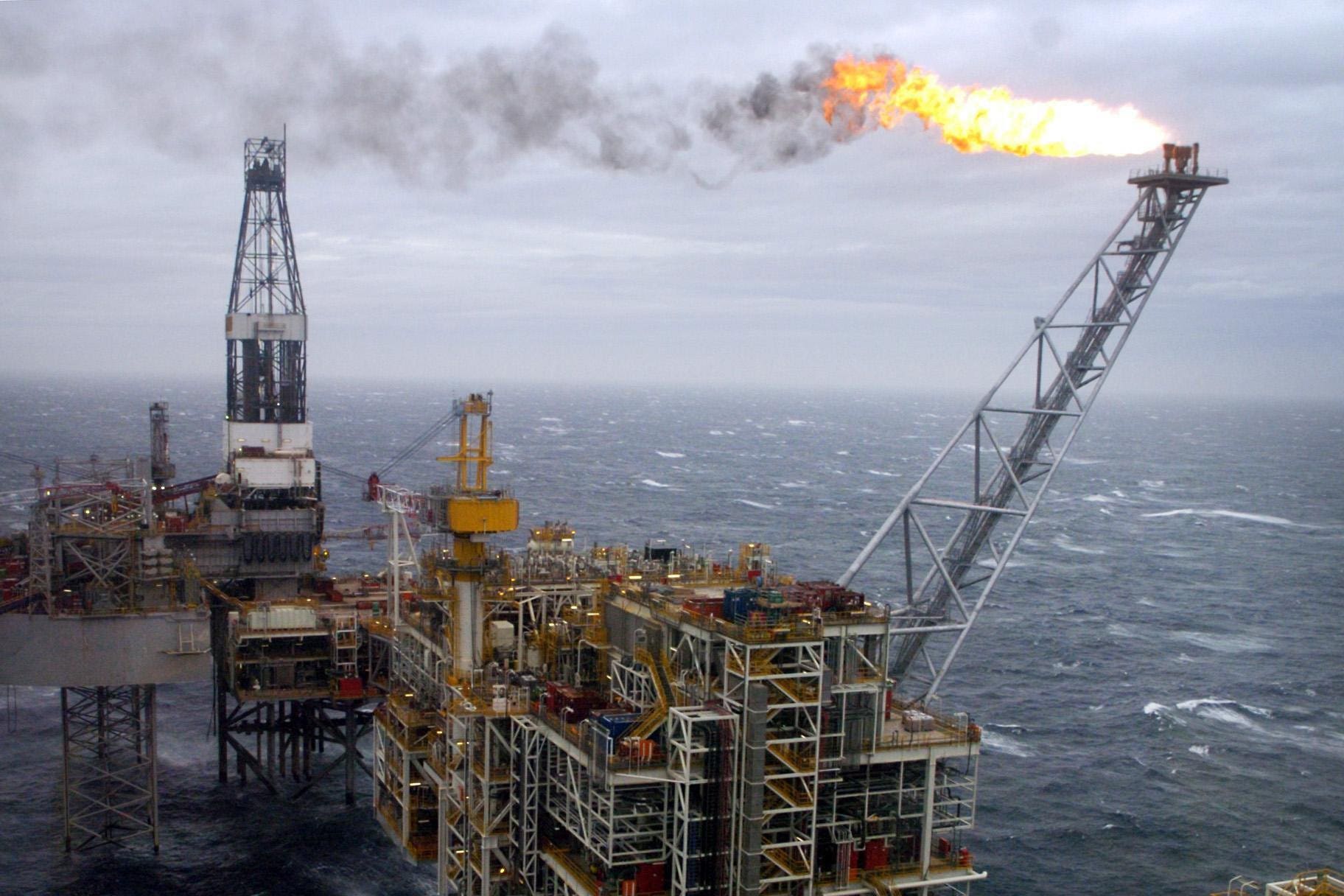 Emissions from the North Sea have fallen for the fifth year in a row, but the oil and gas sector has been told ‘much more to do’ to meet targets. (Danny Lawson/PA)